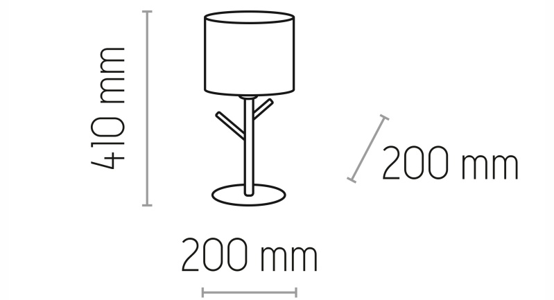 Stolní lampa - ALBERO 5573